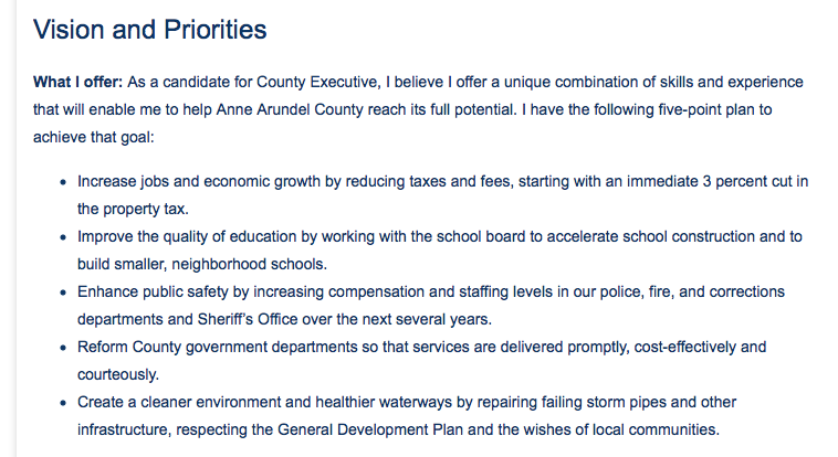 5 Point Plan Screenshot
