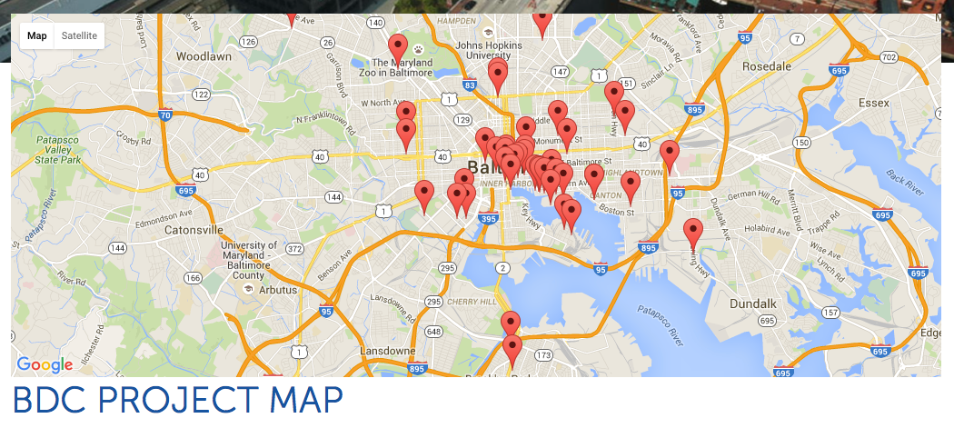 BDC Project Map