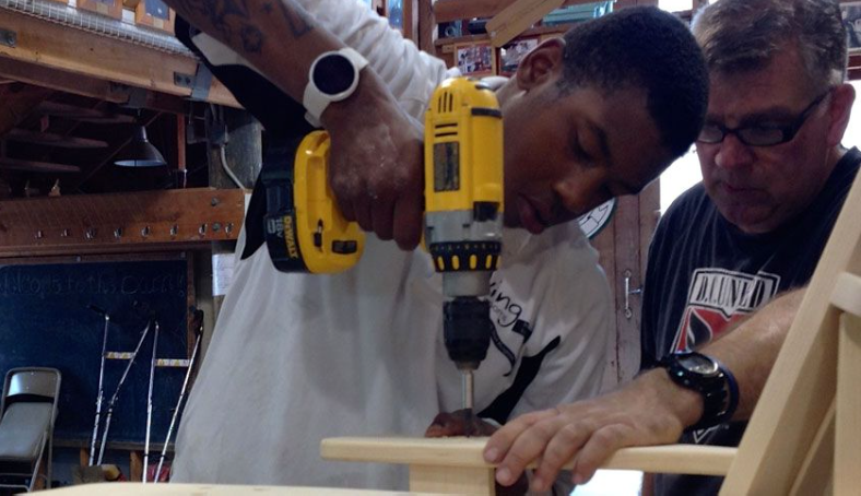 Workers Building Chairs