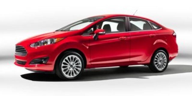 Red Ford Fiesta
