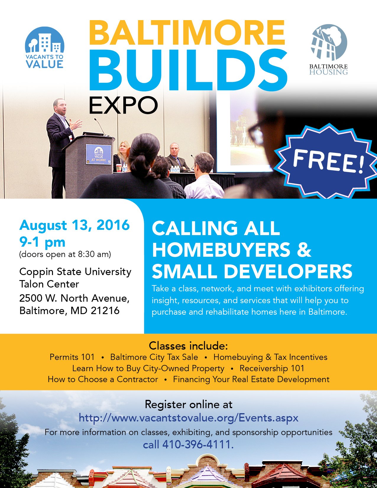 Baltimore Builds Expo Flier