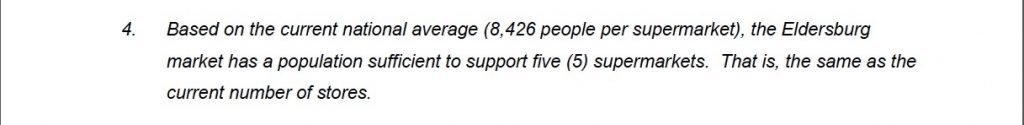 Excerpt from DSR Study