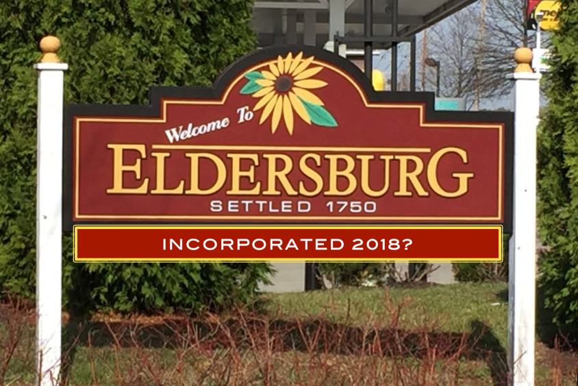 Welcome to Eldersburg Sign