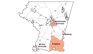 Carroll County Map