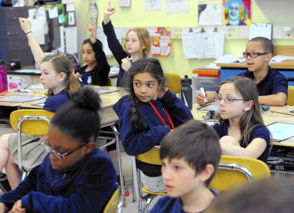Kids in Baltimore City Classroom