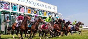Horse Racing at Laurel Raceway