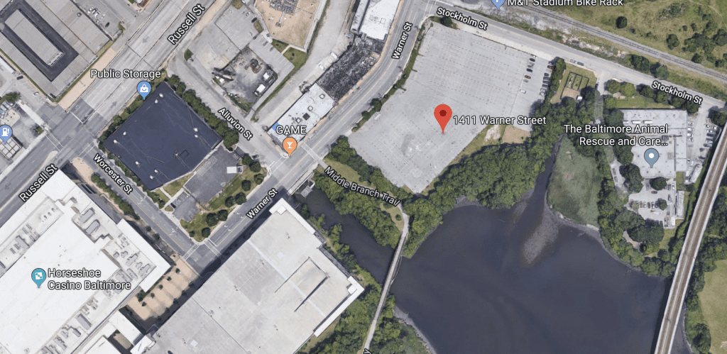 Topgolf Property Google Satellite Image